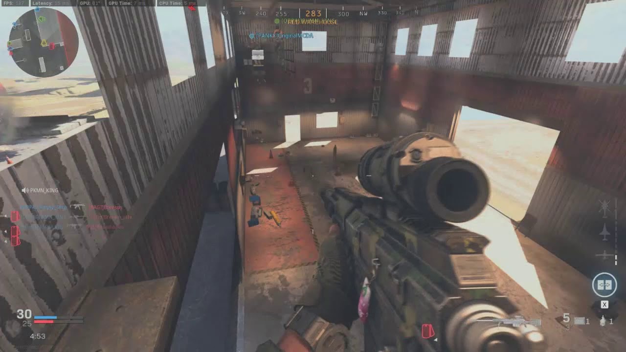Modern Warfare Graphical Bug - YouTube