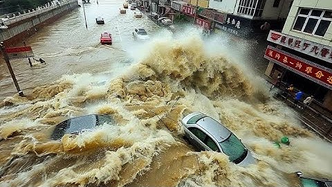 10 Devastating Flash Floods Caught On Camera
