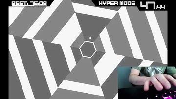Super Hexagon - Hyper Hexagonest 86.23 seconds