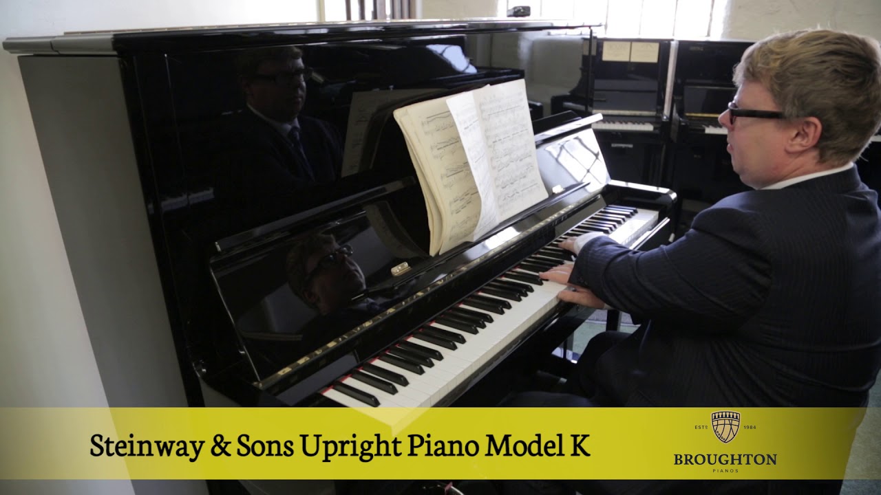 Steinway & Sons Upright Piano Model K