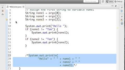 CSE114 Lab 20150902 Hello World Java Selections and Loop