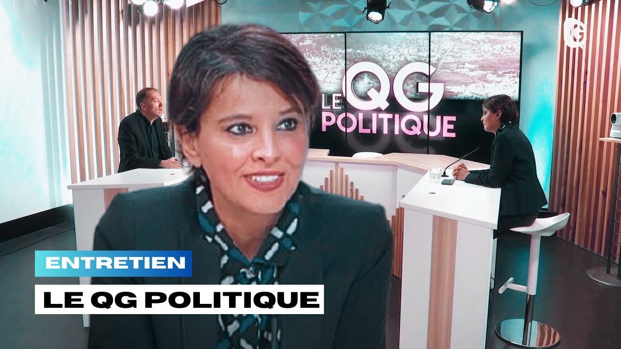 Najat Vallaud-Belkacem dans le QG Politique