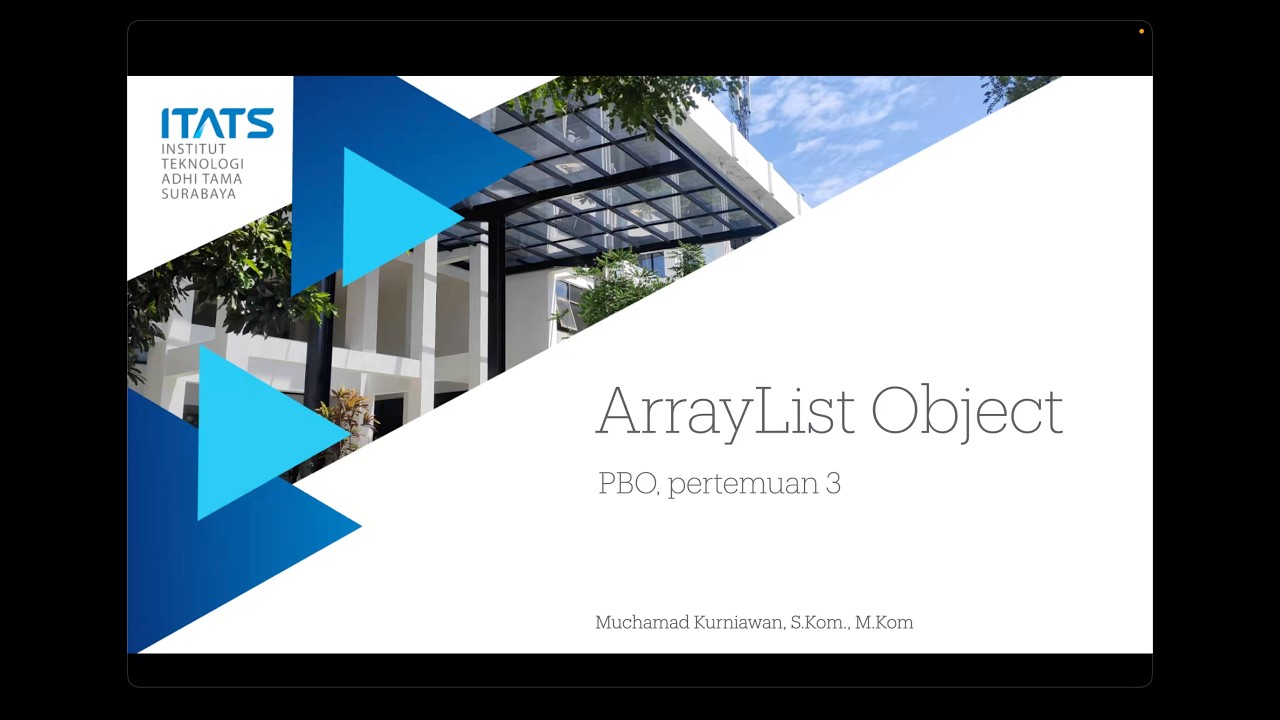 Array List Object - YouTube