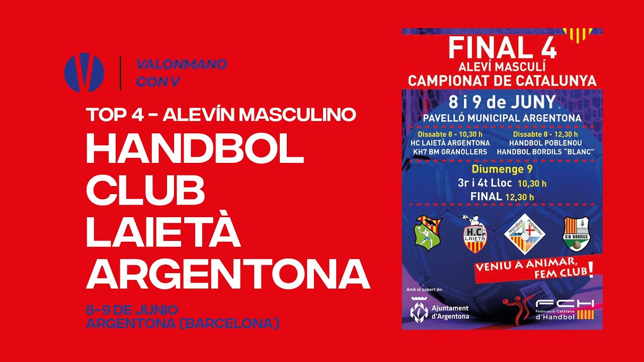 TOP - 4 ALEVÍN A1 | SEMIFINAL | HANDBOL POBLENOU - HANDBOL BORDILS
