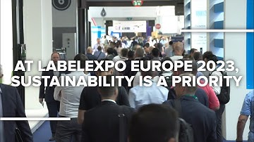 Sustainable initiatives at Labelexpo Europe 2023
