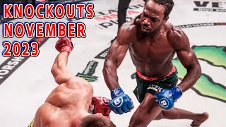 MMA Knockouts of November 2023 by Strong Fight 12,420 views 5 months ago 15 minutes