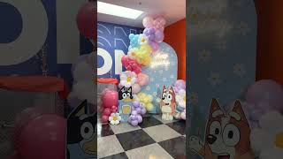 The Fastest set up I’ve done 😬🤭 Bluey Balloon Decor 🩵💕 - Las Vegas Balloons