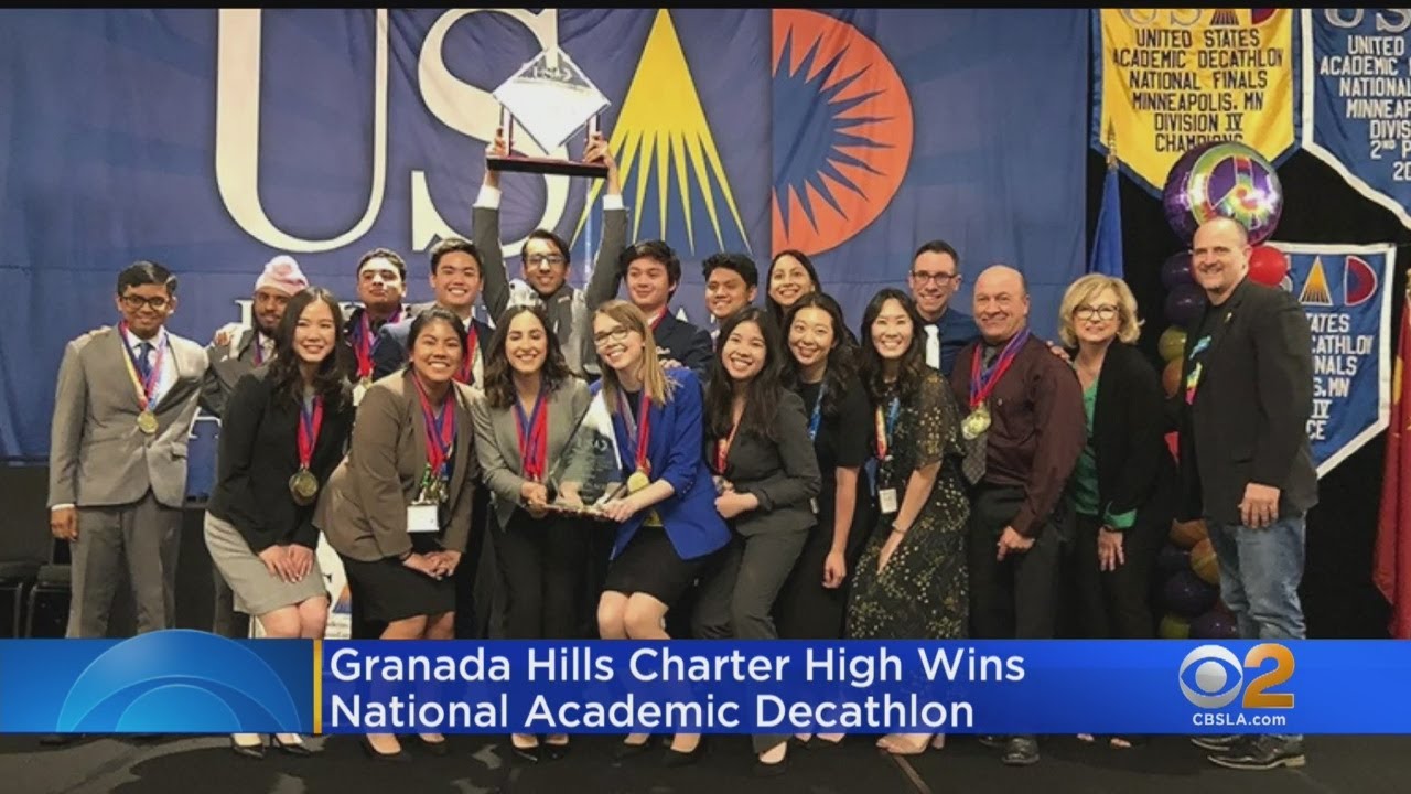 Granada Hills Charter High's Decathlon Team Wins Another National Title