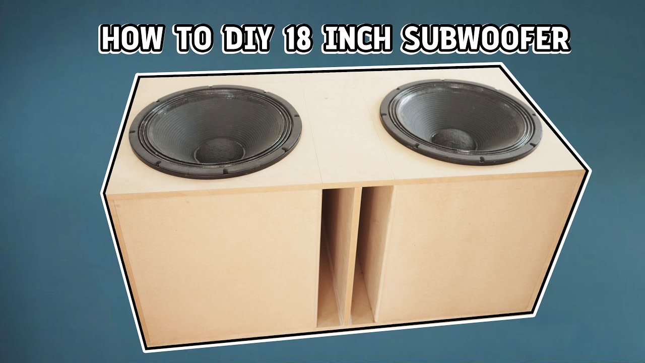 How To DIY 18 Inch Subwoofer| Big Profit Business| For Creative Minds ...