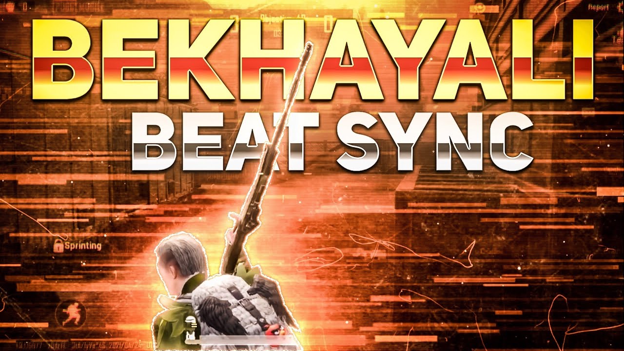 BEKHAYALI || A PUBG MOBILE BEAT SYNC MONTAGE || MADE ON ANDROID || GAMING STORM