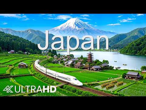 Japan 4K UHD 🇯🇵 | Japan Nature, Ancient Temples & Serene