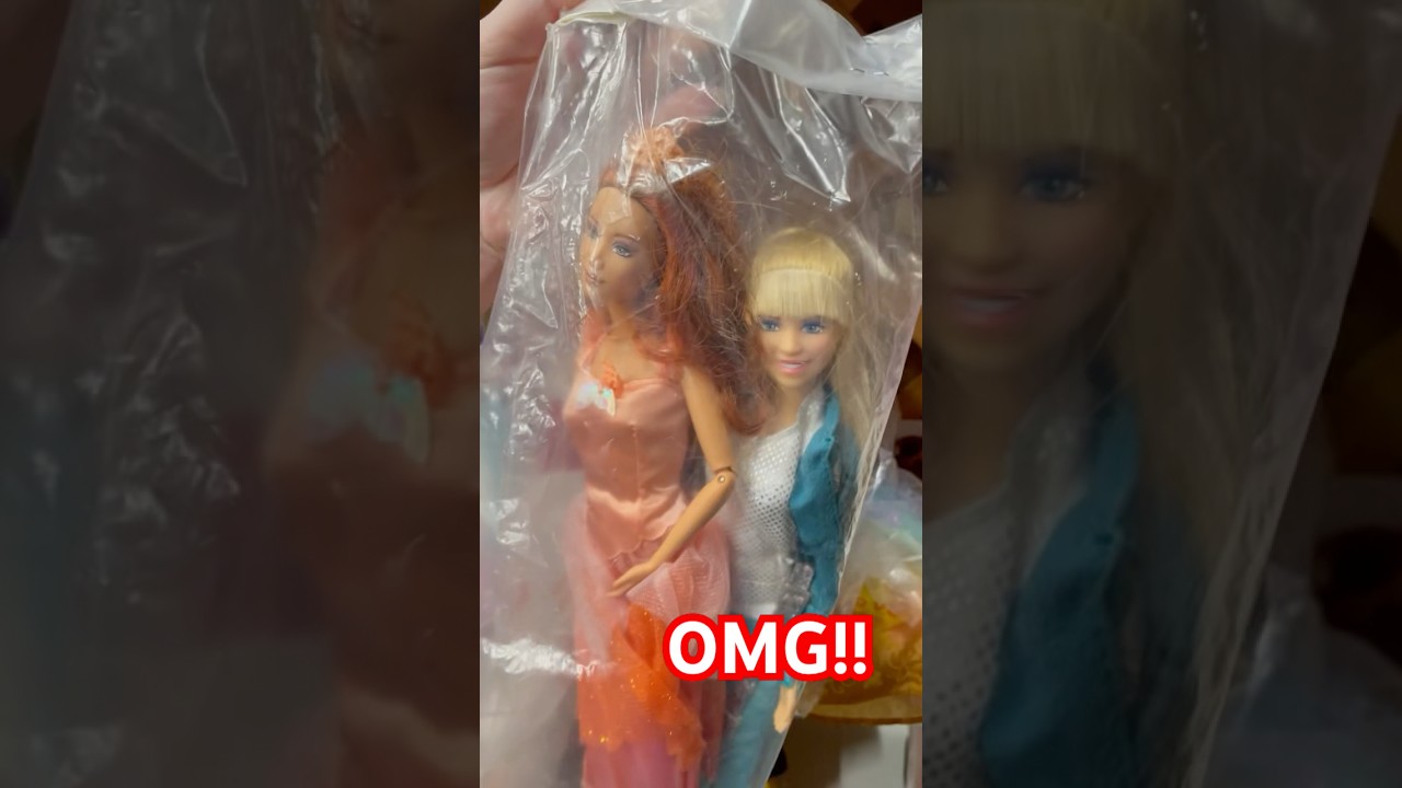 i found so many dolls at the thrift store! Barbie, Disney and more