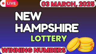 New Hampshire Day Lottery Results For - 03 Mar 2025