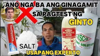 Ano Ba Ang Asido Na Pang Test Sa Ginto?