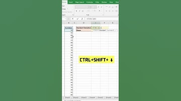 Easy tricks & tips| Try this | MS Excel #msExcel #shorts #dataanalysis #statistics