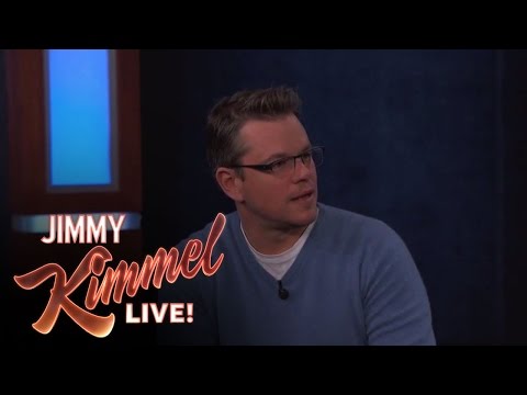 The Cast of The Monuments Men on Jimmy Kimmel Live PART 6