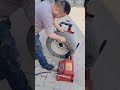 Powerful Tire Changing Machine 🔧 | Easy Truck Tyre Removal in Seconds! #shorts