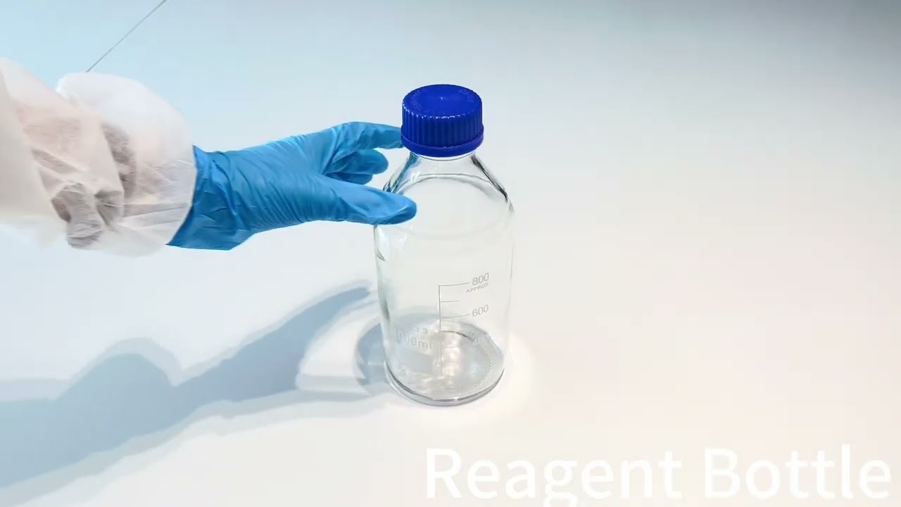 glass reagent bottle