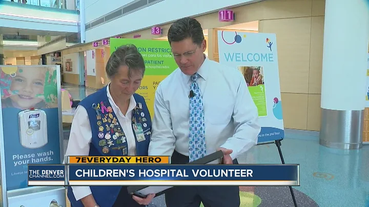 Children's Hospital volunteer Donna Mattson
