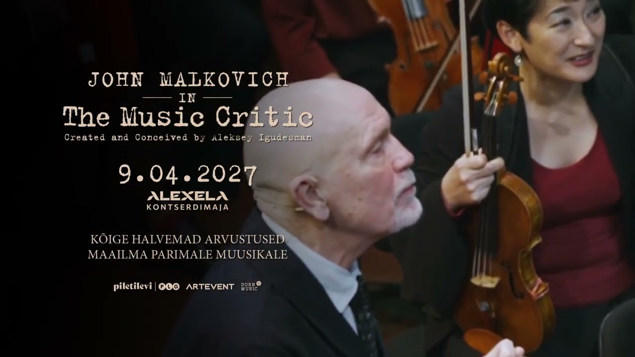 John Malkovich | Tallinn | 09.04.2027