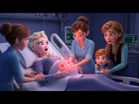 🚨❄️ SHOCKING MOMENT! Pregnant Elsa Faces a Sudden Emergency in the Mall 😱👶 what can an a do?