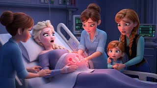🚨❄️ Shocking Moment Pregnant Elsa Faces A Sudden Emergency In The Mall 😱👶 What Can An A Do?