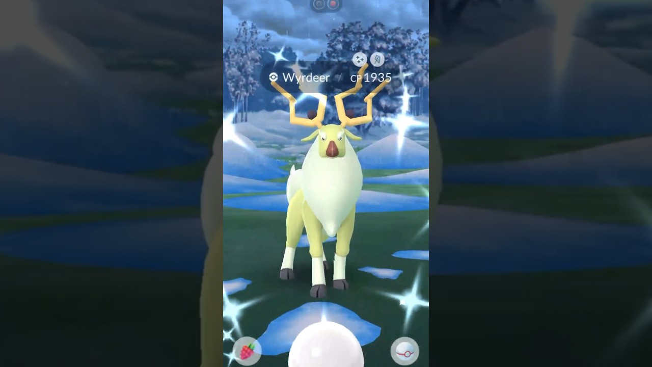 Pokémon Go Wyrdeer – Rare Hisui – New Pokémon – Android