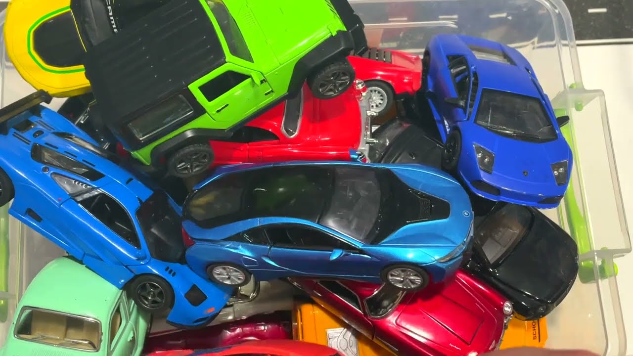 Boxes Full of Toy Cars YouTube