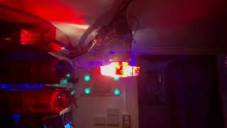 Code 3 PSE DashLaser w/ Multi-Flash, Multi-Color 5-Flash Red/White Clear Lens Red Filter 10-24-2025
