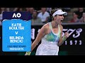 Katie Boulter V Belinda Bencic Highlights Australian Open 2026 First Round 
