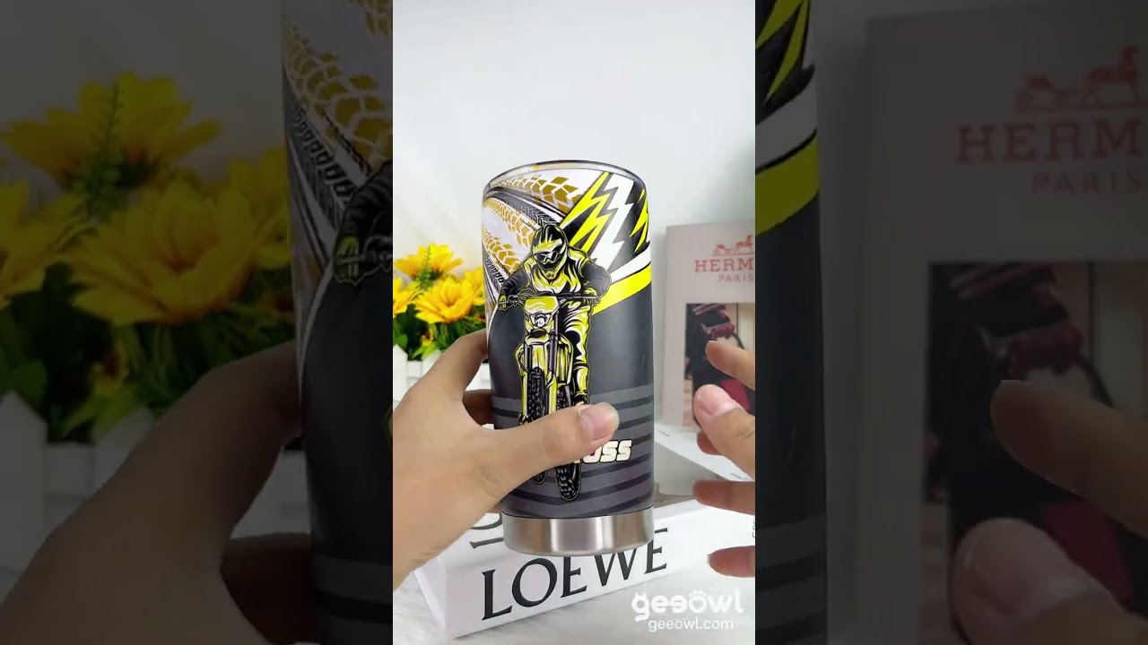 Motocross Grip It and Rip It Motorcycle Off road Dirt Bike Rider Tumbler