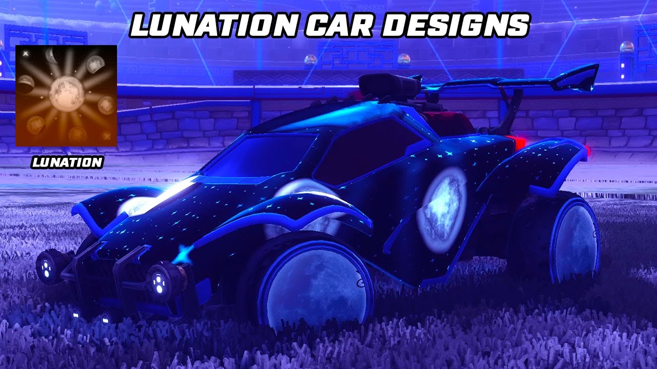 Lunation Decal Car Designs Rocket League YouTube