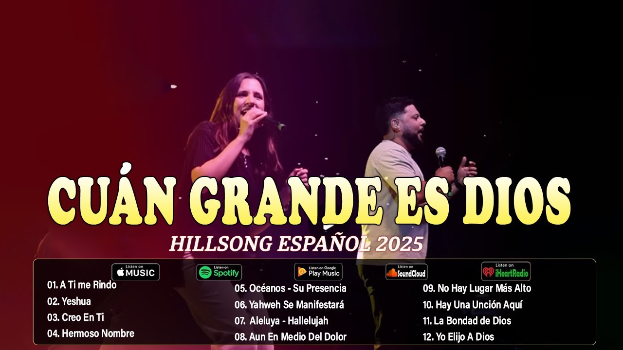 HERMOSO NOMBRE - YESHUA - A TI ME RINDO 🌟 Hillsong Español Sus Mejores Canciones🙏Grandes Éxitos