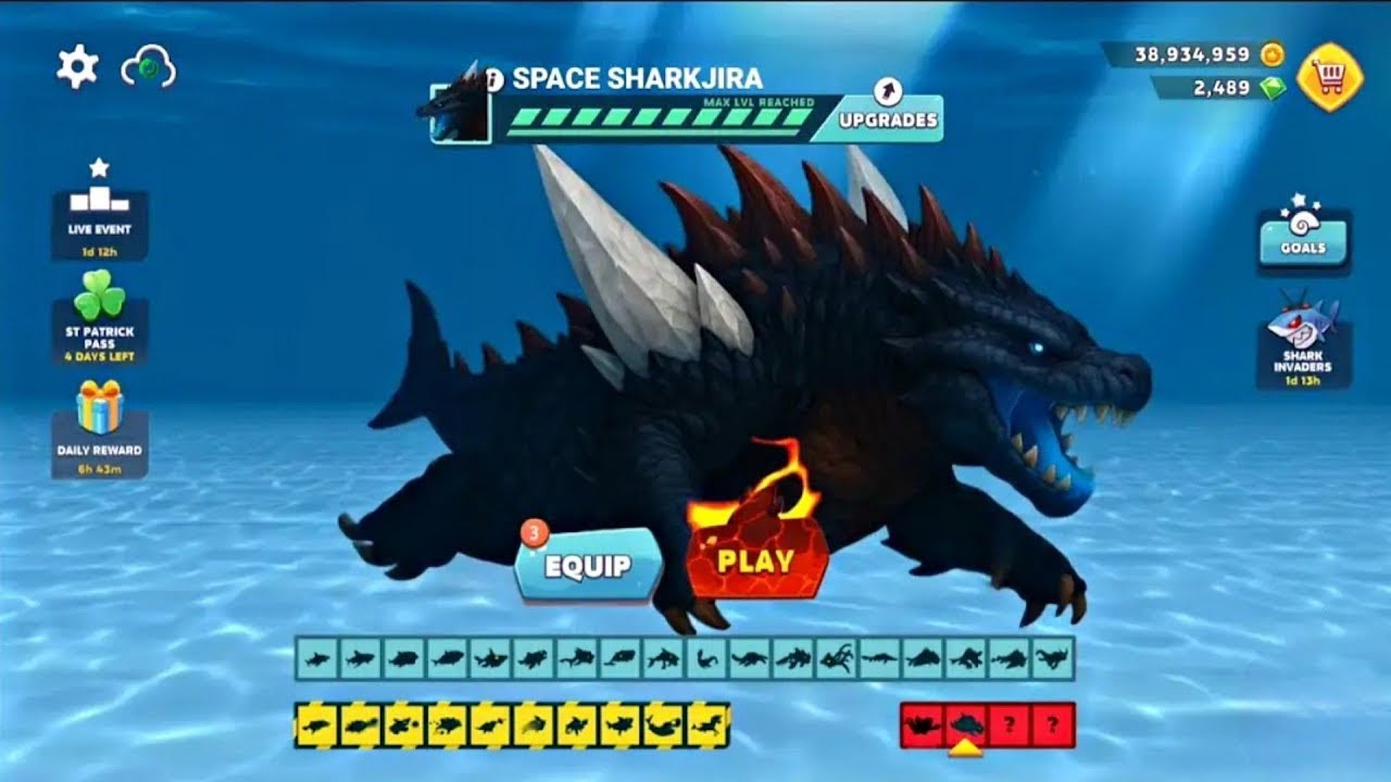 New Space Shark Coming Soon Update-Hungry Shark All Sharks Unlocked & New  Shark Update Coming Soon
