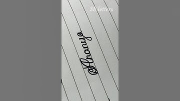 subscribe then comment your name #cursivewriting #handwriting #calligraphy #letters #shorts #wishes