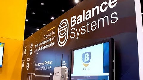 IMTS 2022 | Balancing machine & process control and monitoring systems