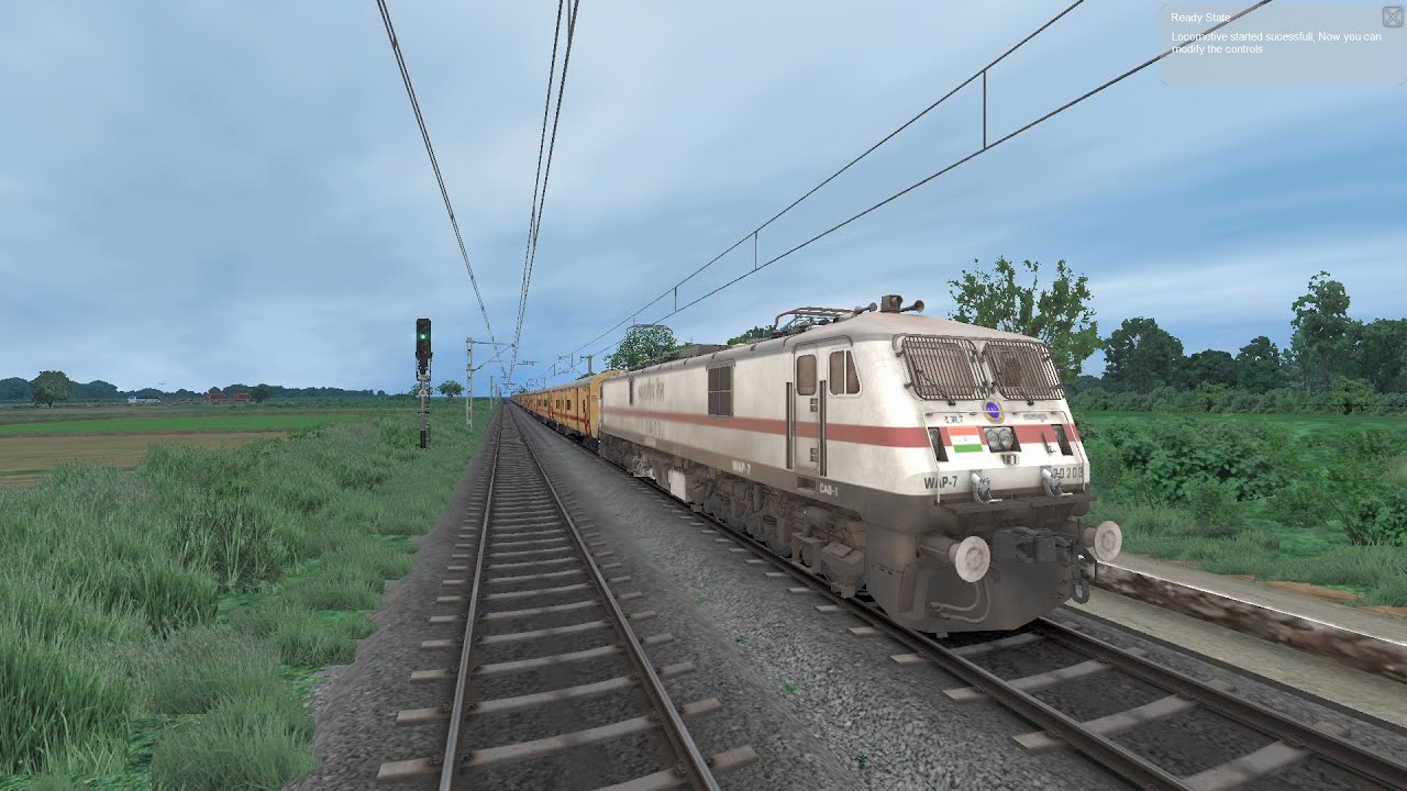 Kaashi Special Train Departure  wdm3a model making