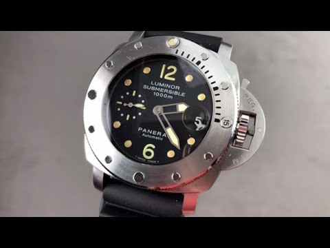 Panerai Luminor 1950 Submersible PAM 243 Tritium Dial Panerai Watch Review