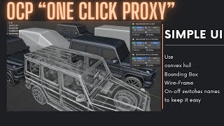 Blender tutorial for OCP "One Click Proxy" screenshot 5