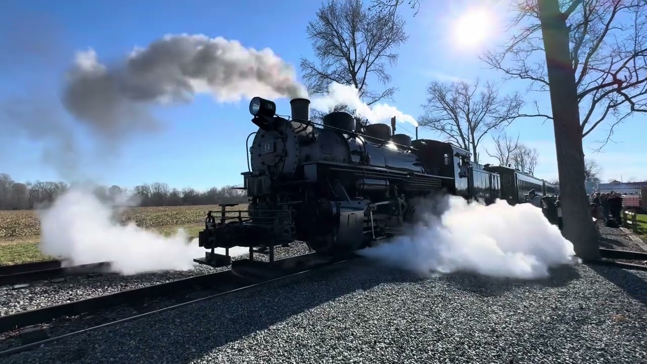Woodstown Central Locomotive, Steam Train #9