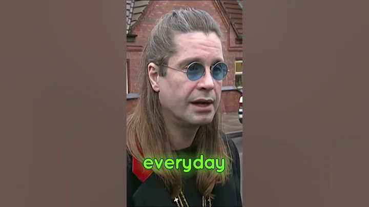 Ozzy Osbourne 1995 I no longer take drugs I no longer take Booze #ozzyosbourne #blacksabbath