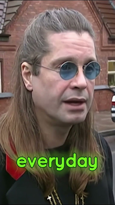 Ozzy Osbourne 1995 I no longer take drugs I no longer take Booze #ozzyosbourne #blacksabbath