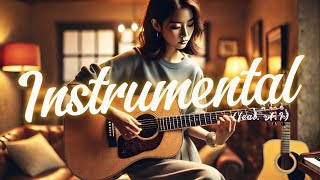 카페에 앉아서(feat. A.I) 어쿠스틱기타솔로, 잔잔한 기타연주, 마음이 편해지는 음악, 3시간 연속듣기