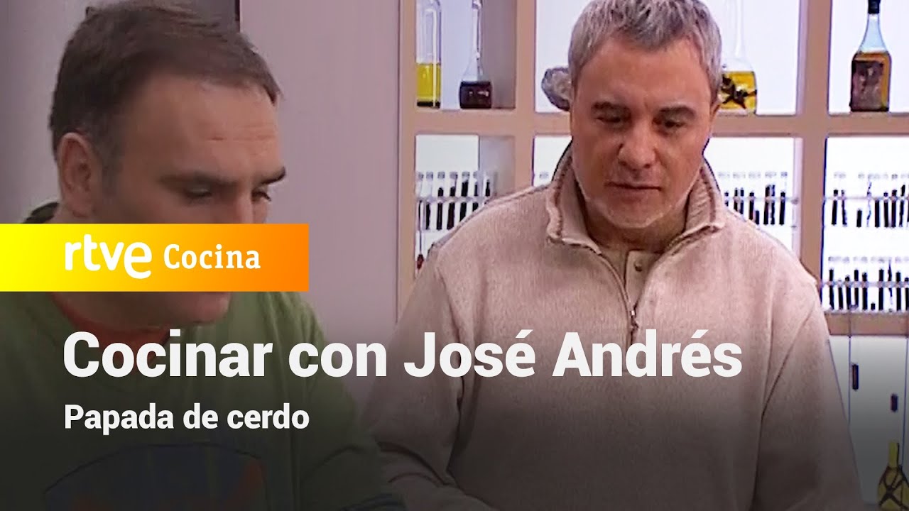 Papada de cerdo - Vamos a cocinar con José Andrés | RTVE Cocina