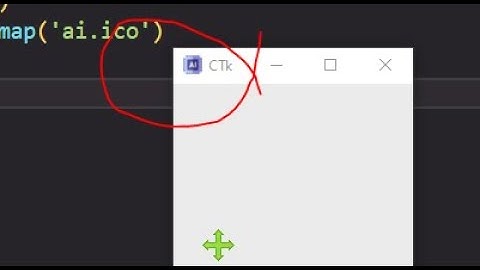 How To Change Customtkinter Window Icon