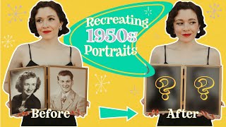 I Found These VINTAGE Photographs at an Estate Sale & HAD to RECREATE them!