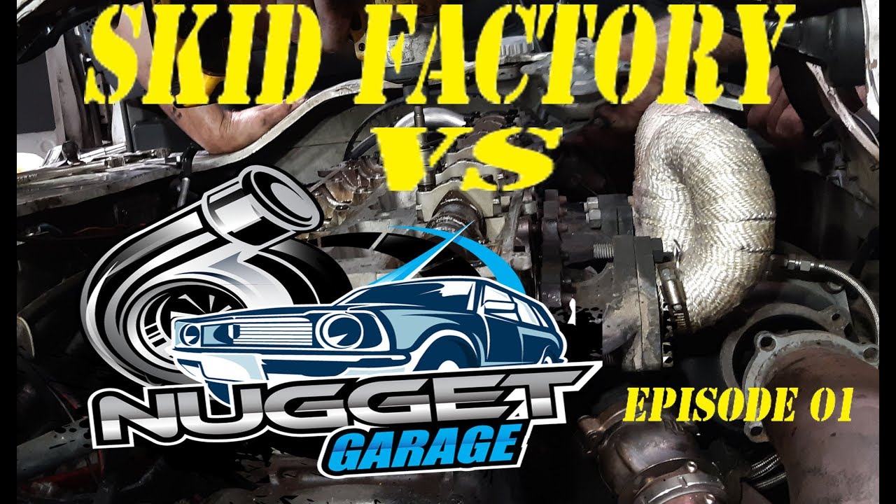 The Skid Factory vs Nugget Garage Ep1 1JZ Sleeper Van Prep YouTube
