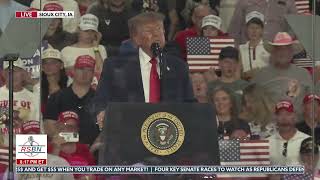 FULL SPEECH: President Trump Speaks to Massive crowds at Rally in Sioux, IA - 10/22/2026