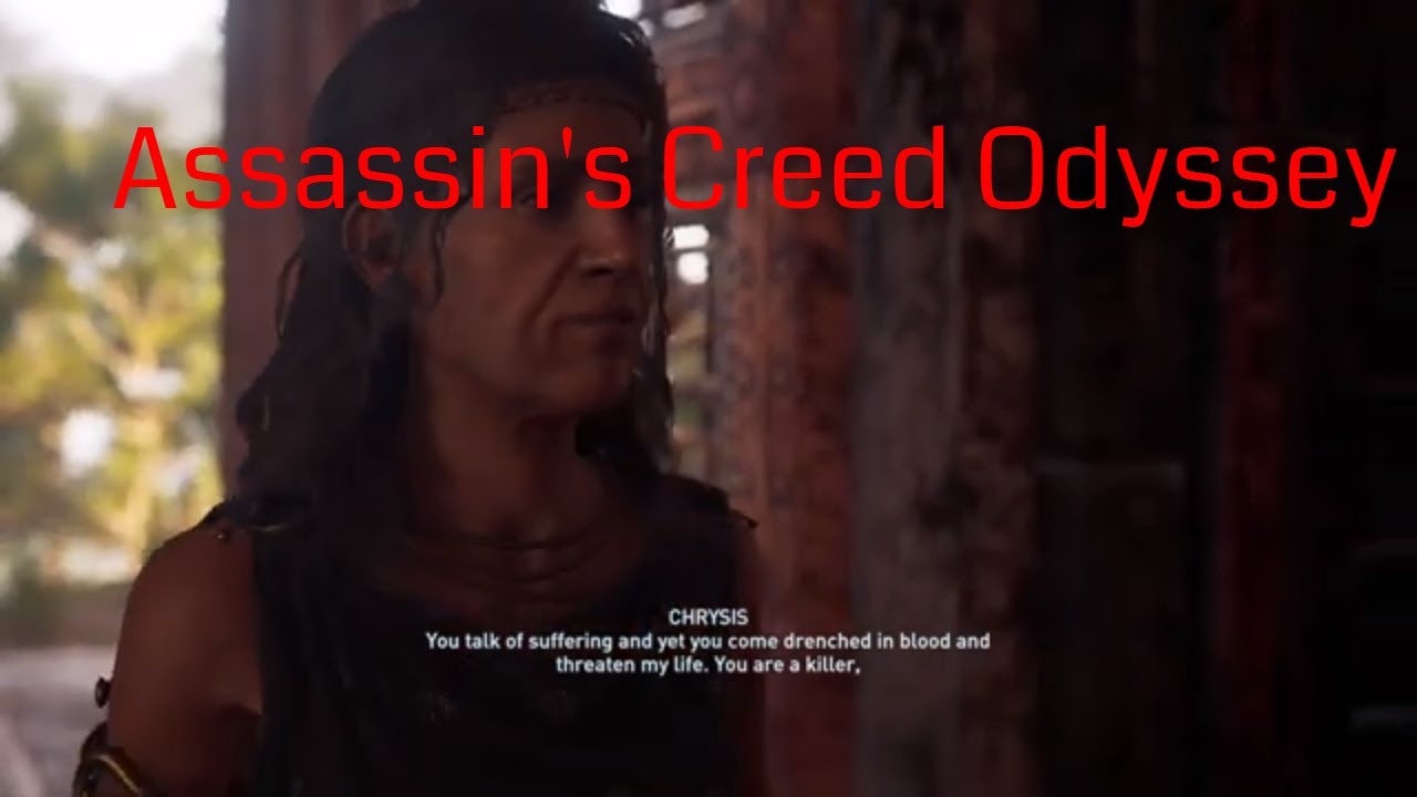 Assassin's Creed® Odyssey gameplay walkthrough - Ashes to Ashes - Save Baby or Kill Chrysis