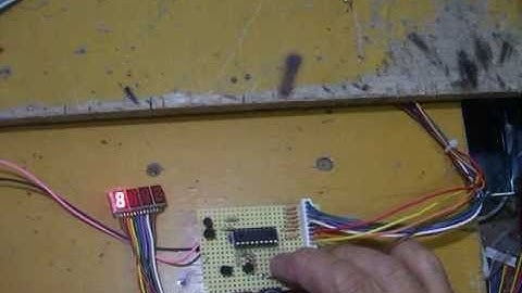 4-degit 7segment count up system